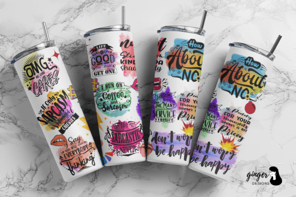 Download Sarcastic 20oz Skinny Tumbler - Premium Resources