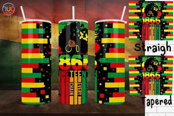 Download Juneteenth Tumbler 20oz Skinny Tumbler - Premium Resources
