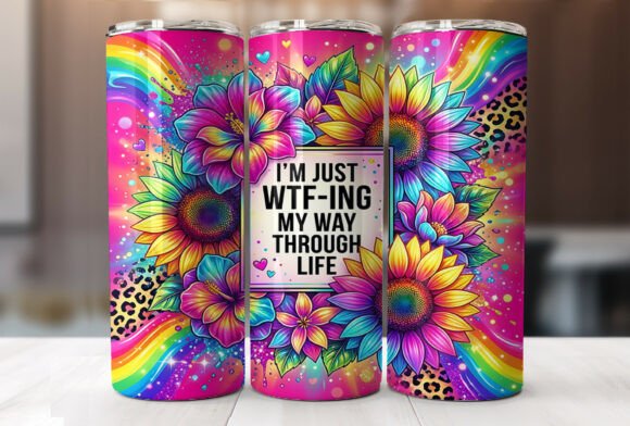 Download 20oz Funny Quote Skinny Tumbler Wrap - Premium Resources